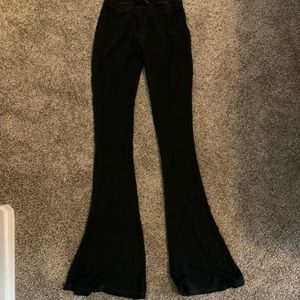 Black Flare Pants